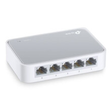TP-LINK (TL-SF1005D V14) 5-Port 10/100Mbps Unmanaged Desktop Switch, Plastic Case