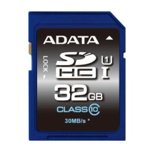 32 GB SDHC Speicherkarte Adata Klasse 10 UHS-1