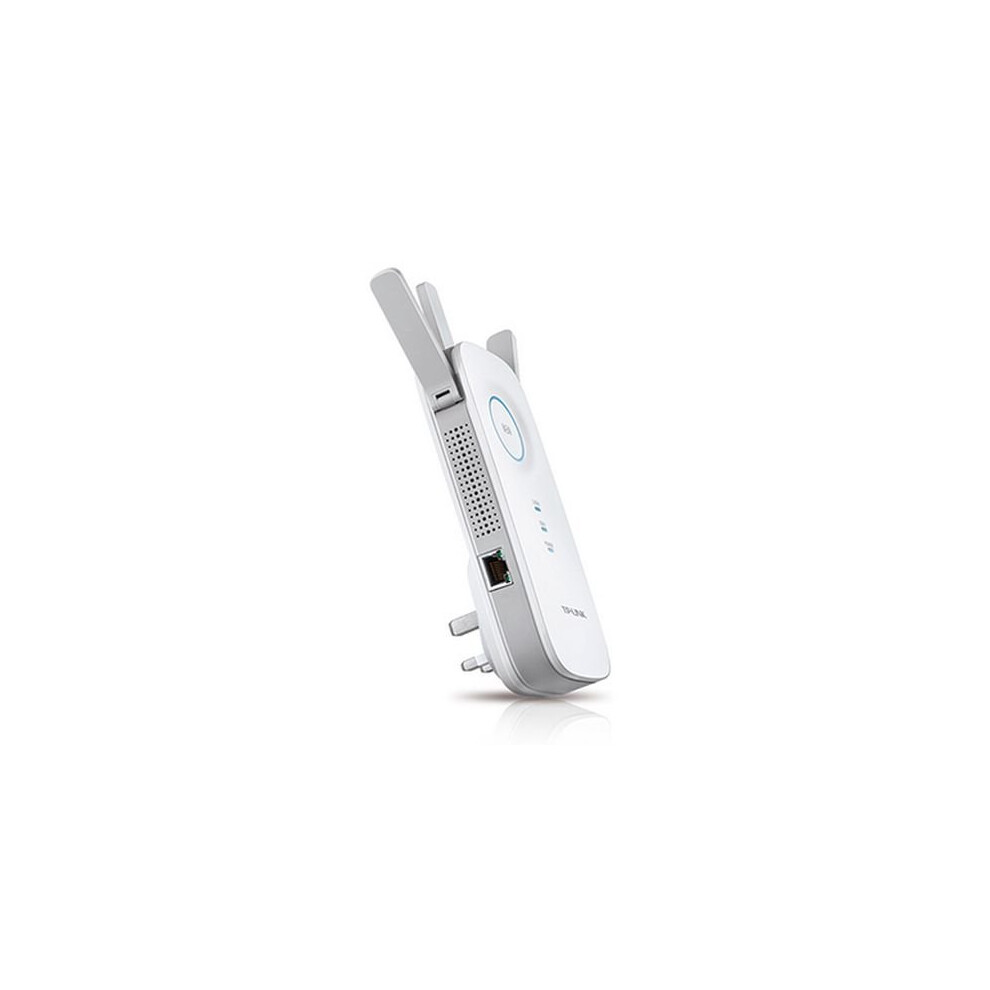 TP-LINK (RE450) AC1750 (450+1300) AC Dual Band Wall-Plug WiFi Range Extender, GB LAN