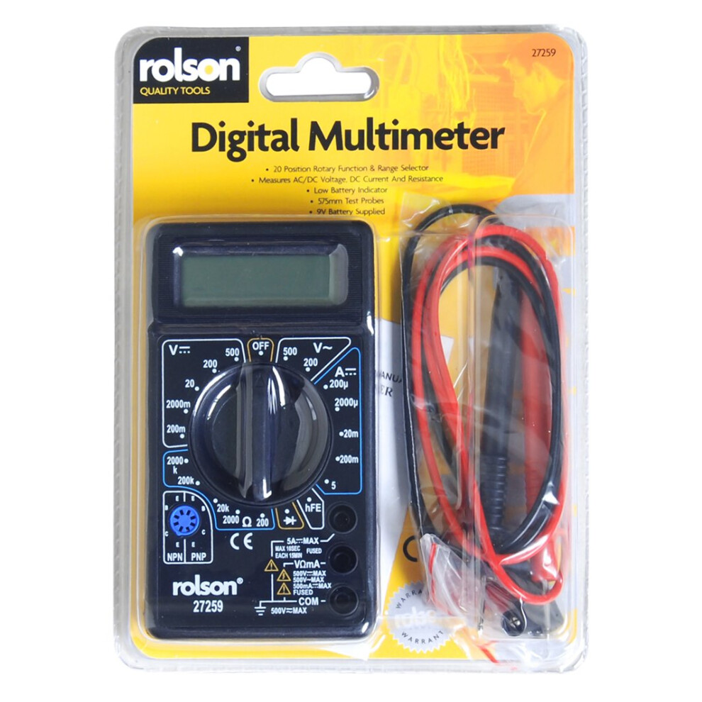 Rolson M830 Multimeter - Image 5
