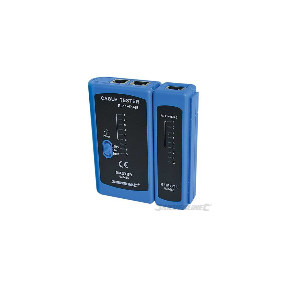 Silverline Lan Tester Rj11 & Rj45