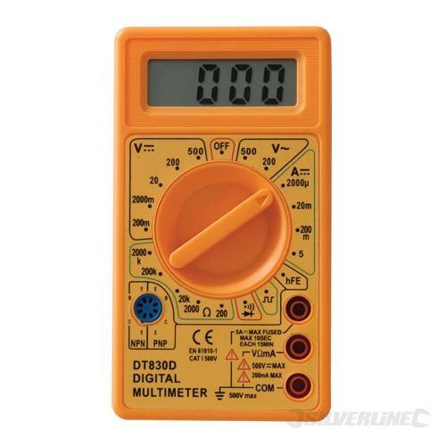 Silverline Silverline Ac & Dc Digital Multimeter