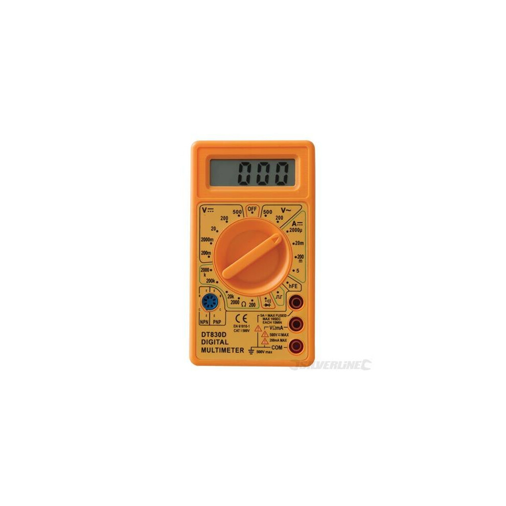Silverline Ac & Dc Digital Multimeter