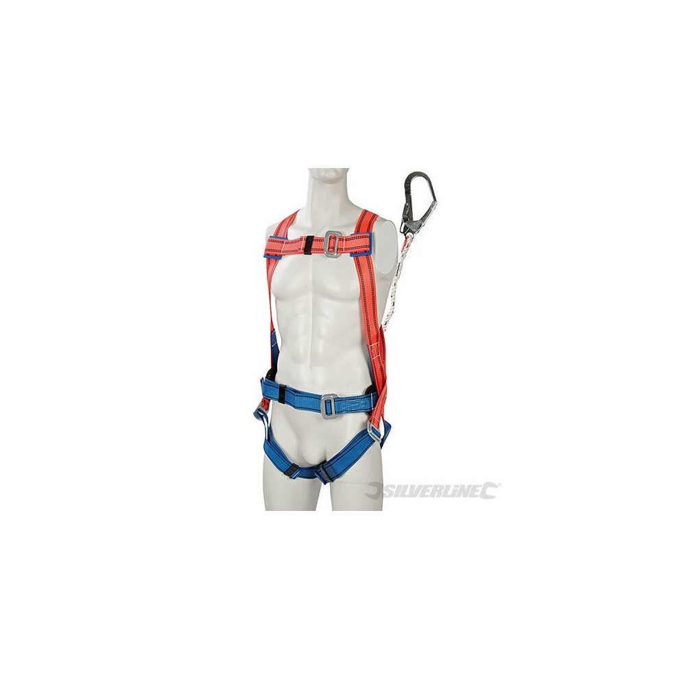 Silverline Restraint Kit Harness & Lanyard
