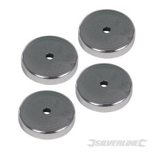 Silverline Ferrite Magnet 4pk 7.2kg Capacity