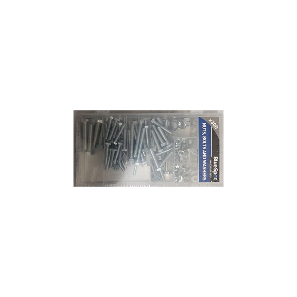 Bluespot 300 Pce Assorted Nut, Bolt And Washer Set 5028734405842