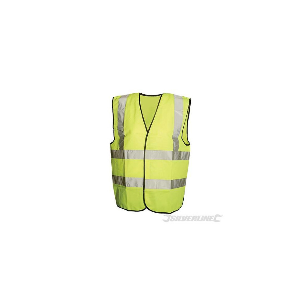 Silverline Extra Large Class 2 Hi-vis Waistcoat