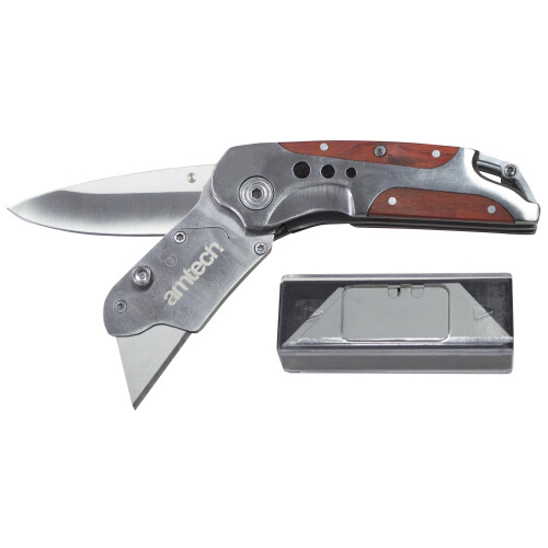 2-in-1 Tradesman Knife With 5 Blades