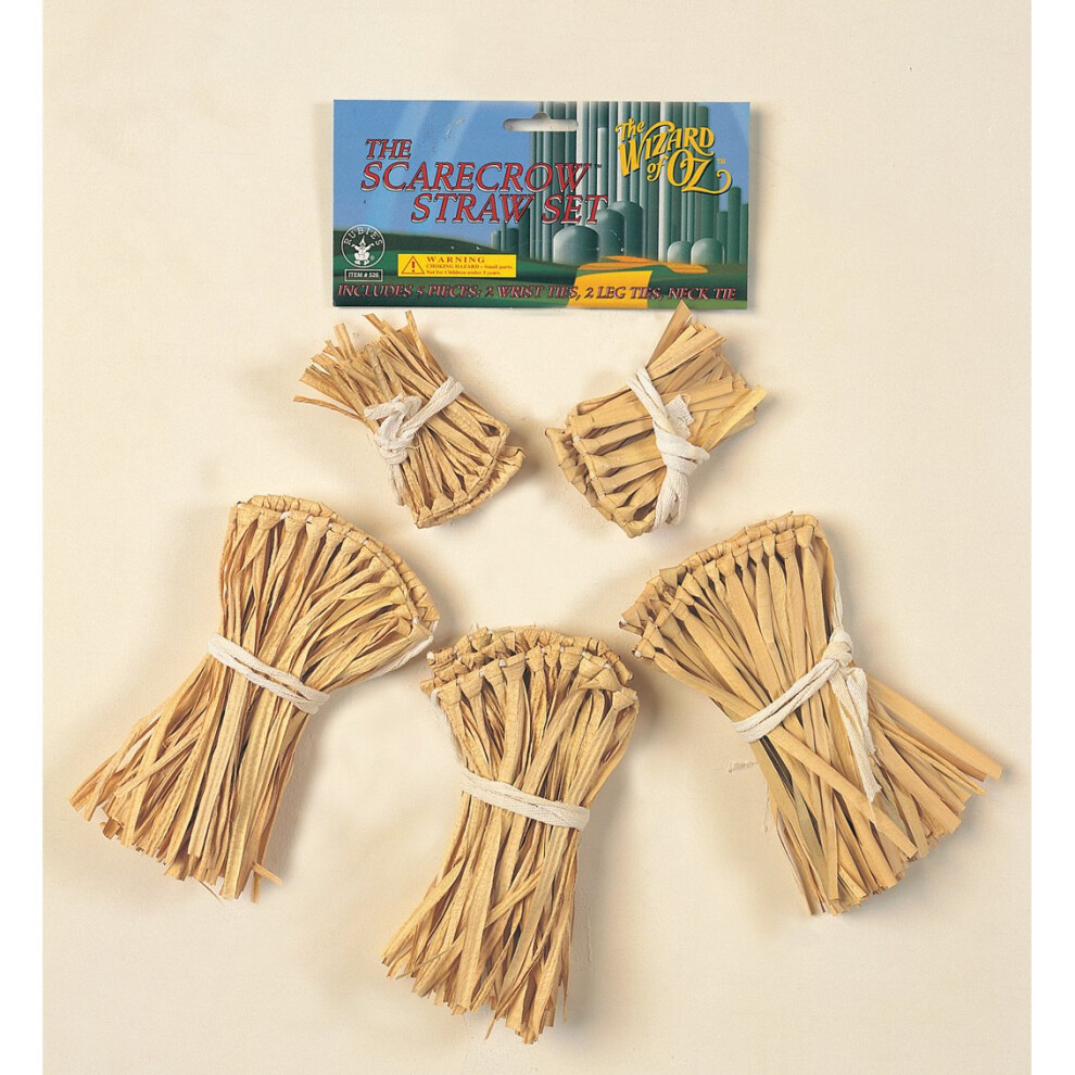 Rubies Wizard Of Oz Scarecrow Straw Kit Yellow