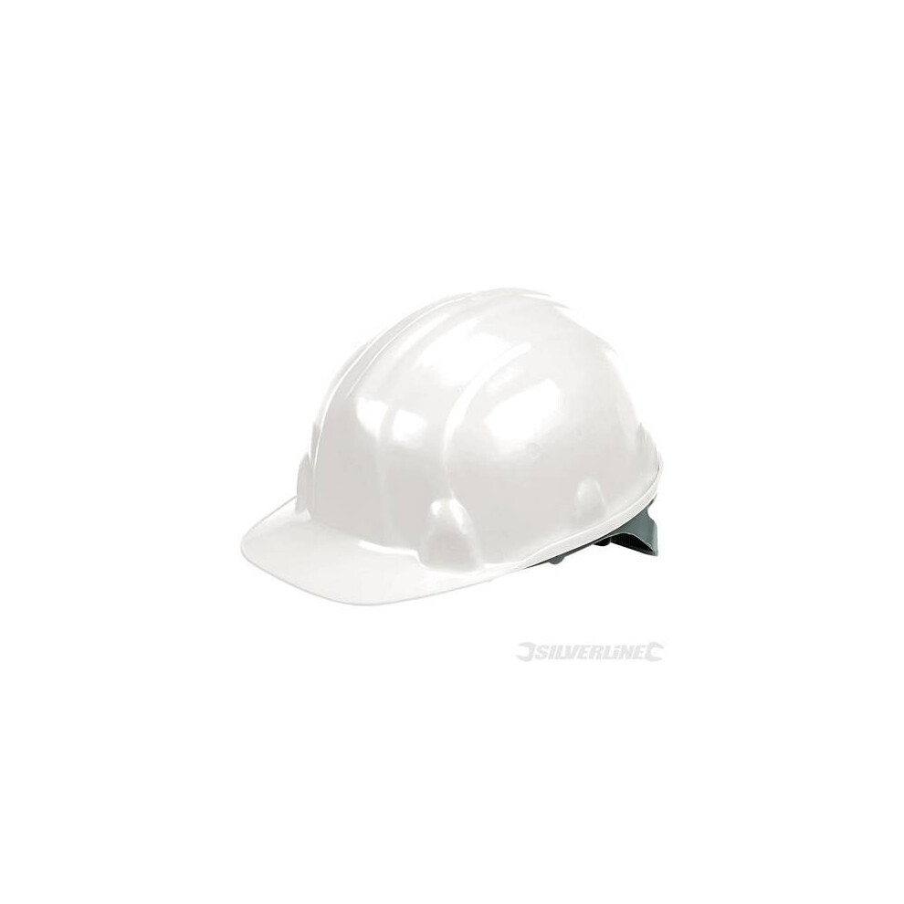 White Lightweight Safety Hard Hat