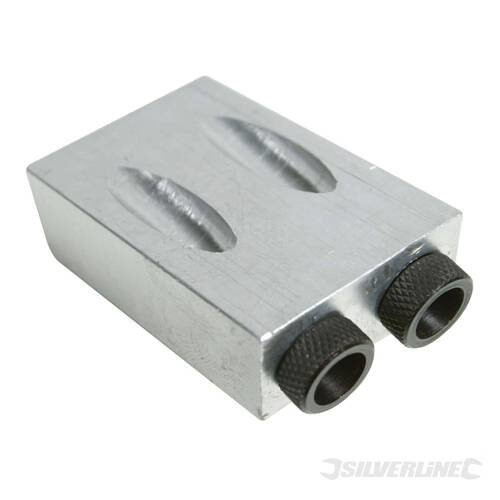 Silverline 6 8 & 10mm Pocket Hole Jig