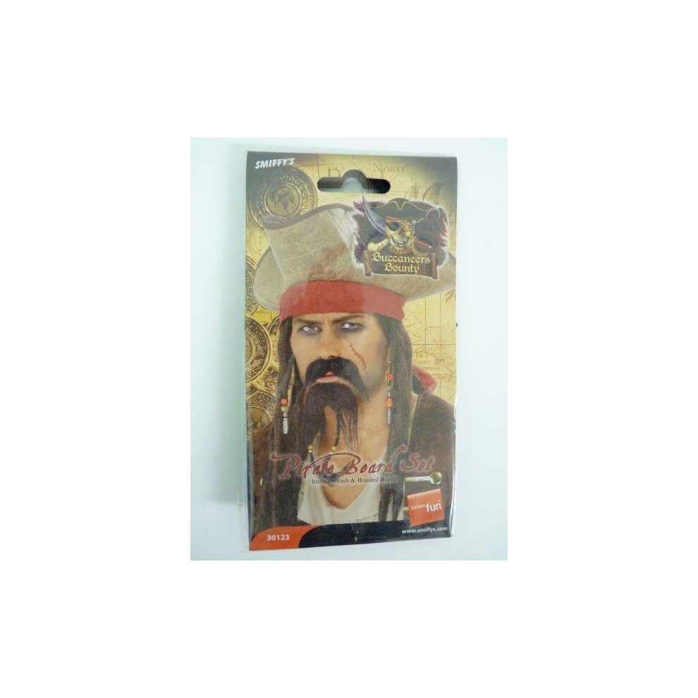 Smiffy's Adult's Fancy Dress Pirate Beard