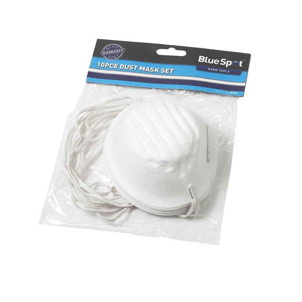 Pack Of 10 Disposable Dust Masks