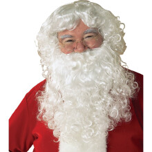 Men's Santa Beard & Wig Set