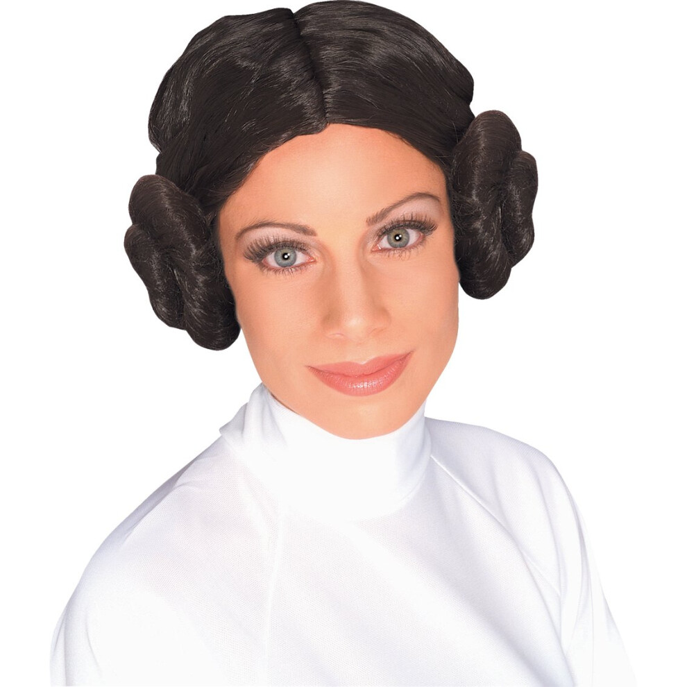 Dark Brown Princess Leia Wig