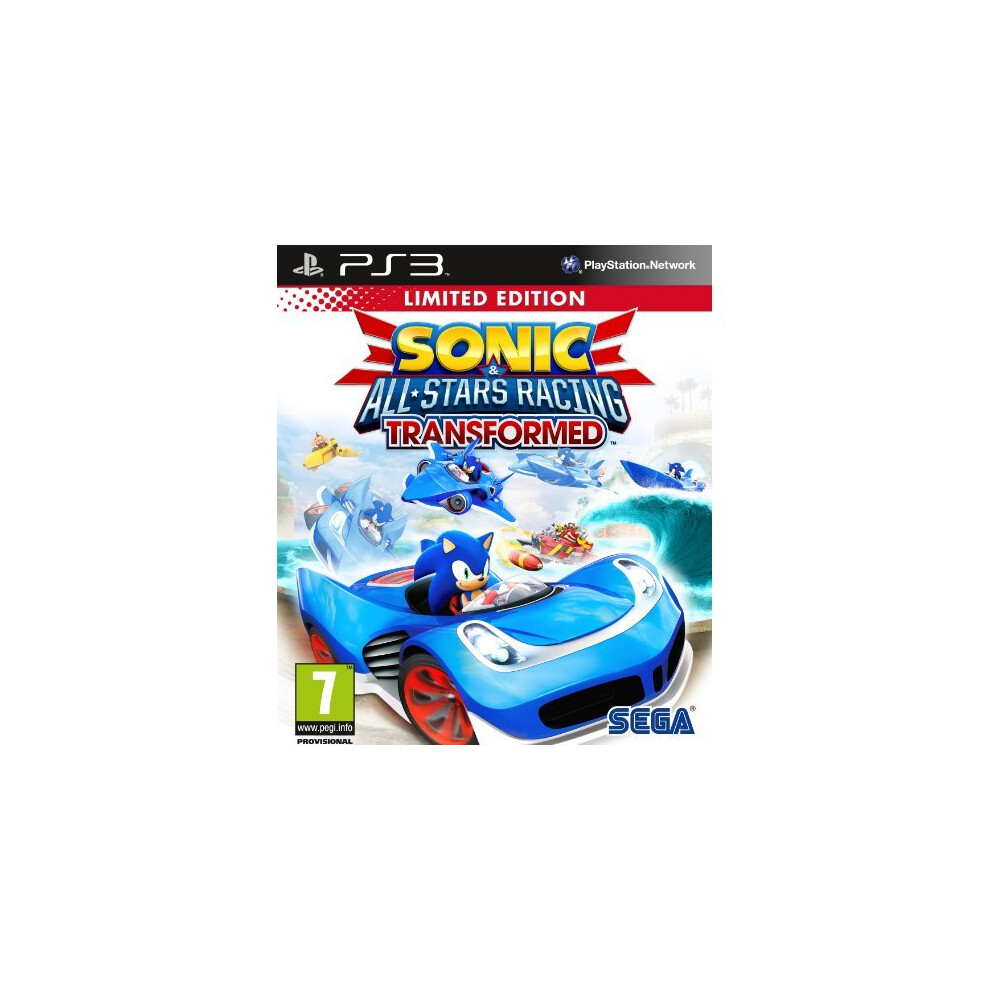 Sonic & All Stars Racing Transformed: Limited Edition (Ps3) 5055277019557