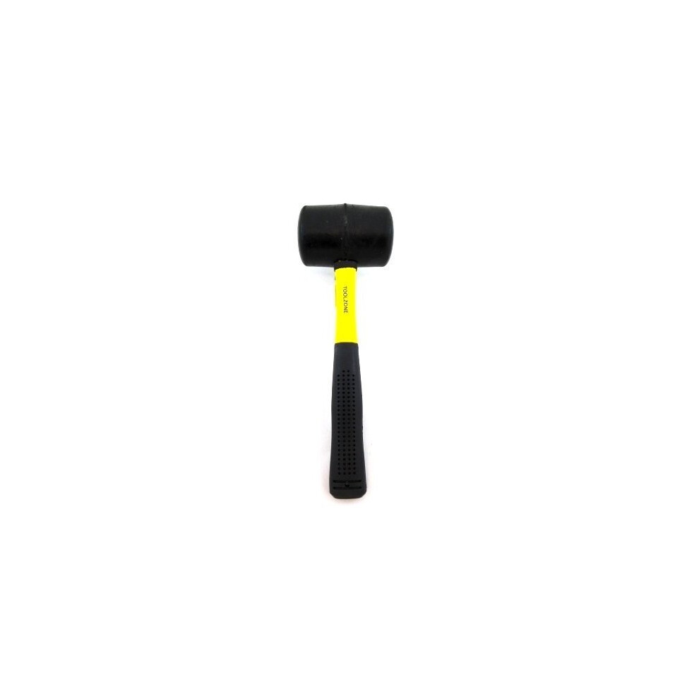 Toolzone Rubber Mallet Fibre Handle 32Oz
