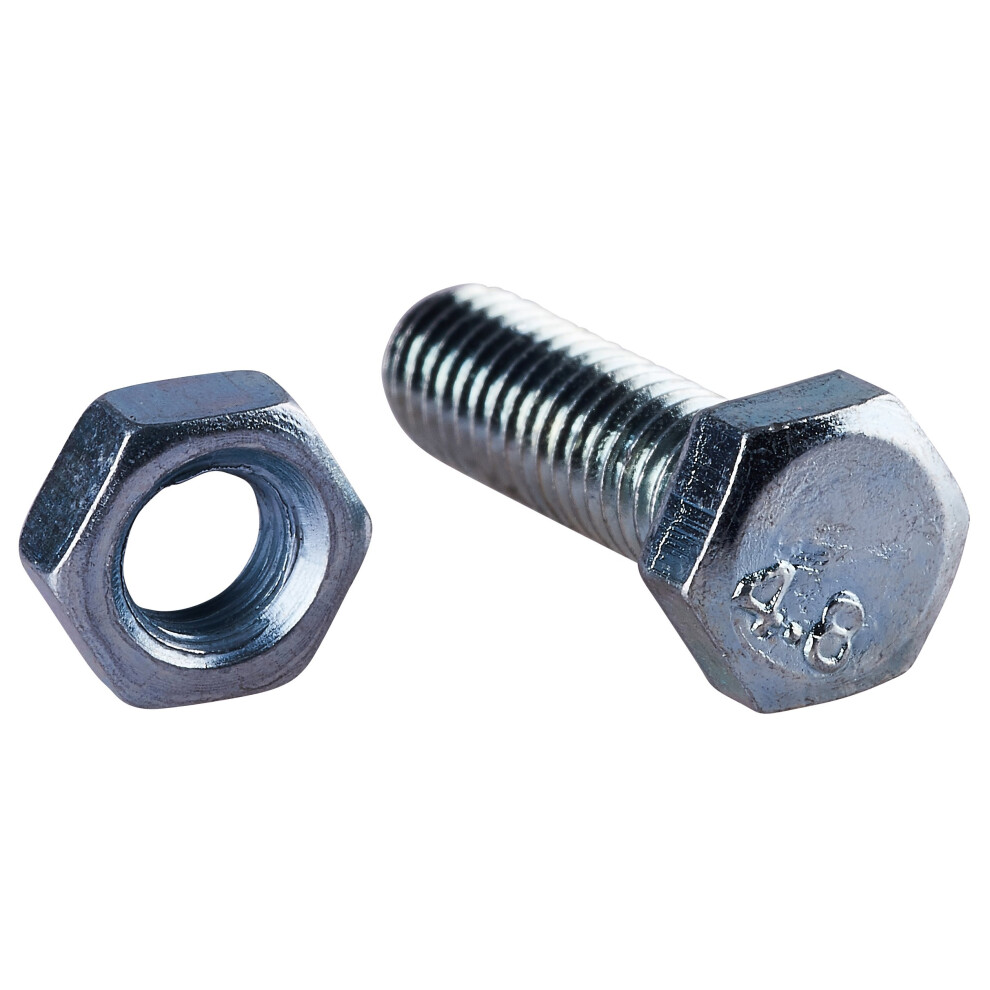 M5 X 15Mm 12 Piece Hex Bolt With M5 Nut 5032759045983
