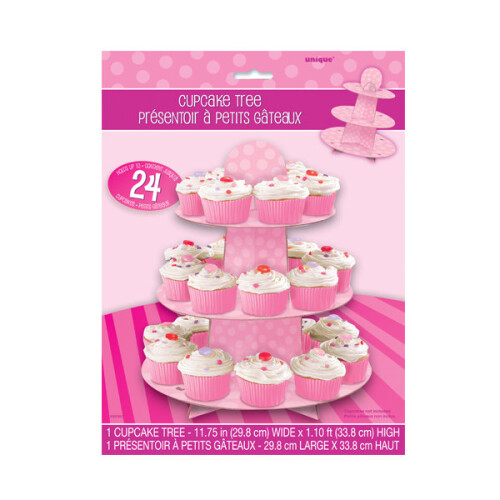 Unique Party Pink Cupcake Stand
