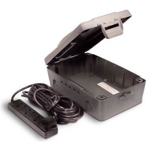 Αδιάβροχο ηλεκτρικό κουτί Masterplug IP54 με επέκταση 4 Gang 10m
