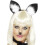 Smiffy's Women's Cat Ears with Feathers 1