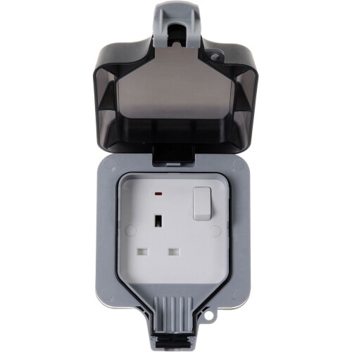 Masterplug WP21 13A 1-Gang Storm Weatherproof Εξωτερική διακοπτόμενη πρίζα Single