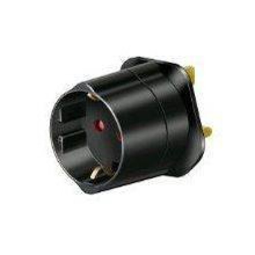 Brennenstuhl Travel Plug EU to UK Earthed Adapter - 13A