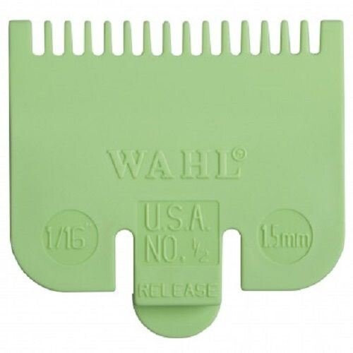 Wahl Wahl Standard Fitting Attachment Comb No1/2 1.5mm Green