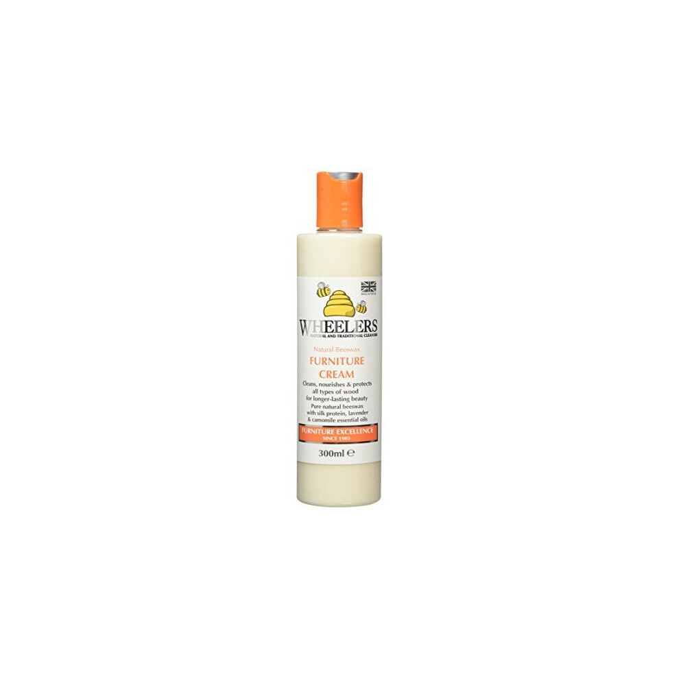 Wheelers 300ml Beeswax Light Furniture Cream