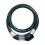 Abus Raydo Pro 1460/85 Steel-o-flex Cable Lock - Black, 85cm 1