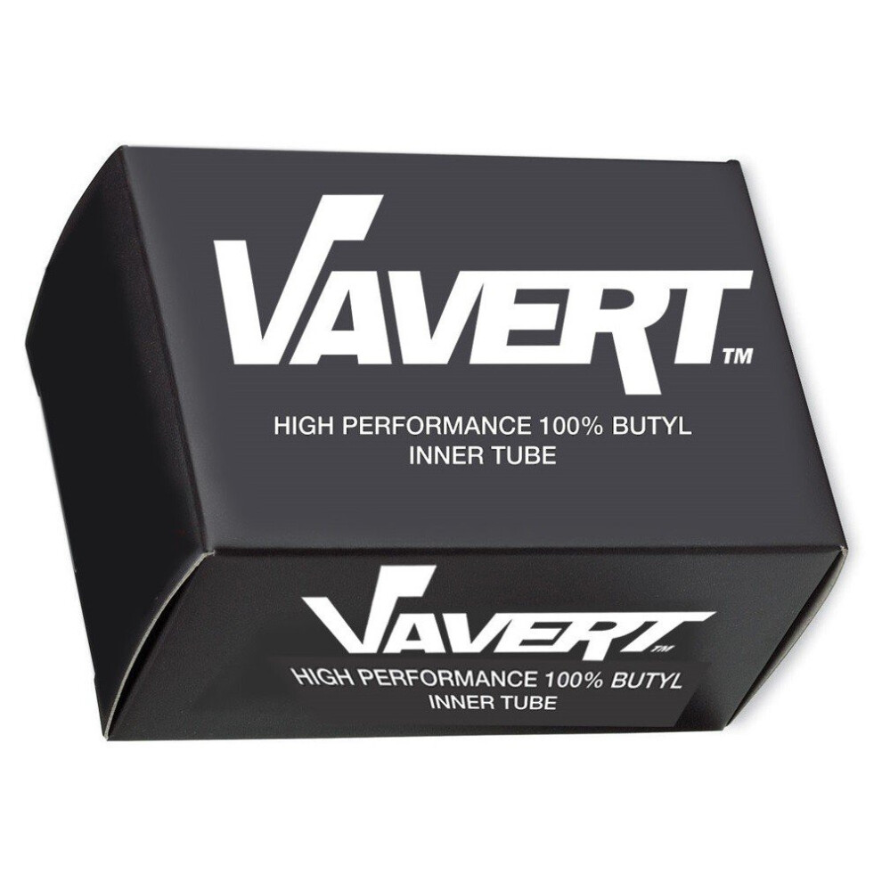 Vavert Inner Tube 700x35/43c Presta Valve (40mm): Black 700x35-43c