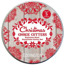 Eddingtons Snowflake Cutters In Tin