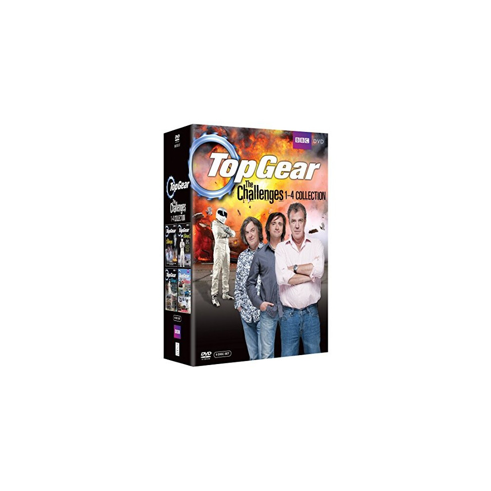 Top Gear - The Challenges 1-4 Collection (DVD)