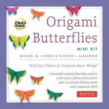 Origami Butterflies Mini Kit: Fold Up A Flutter of Gorgoues Paper Wings!
