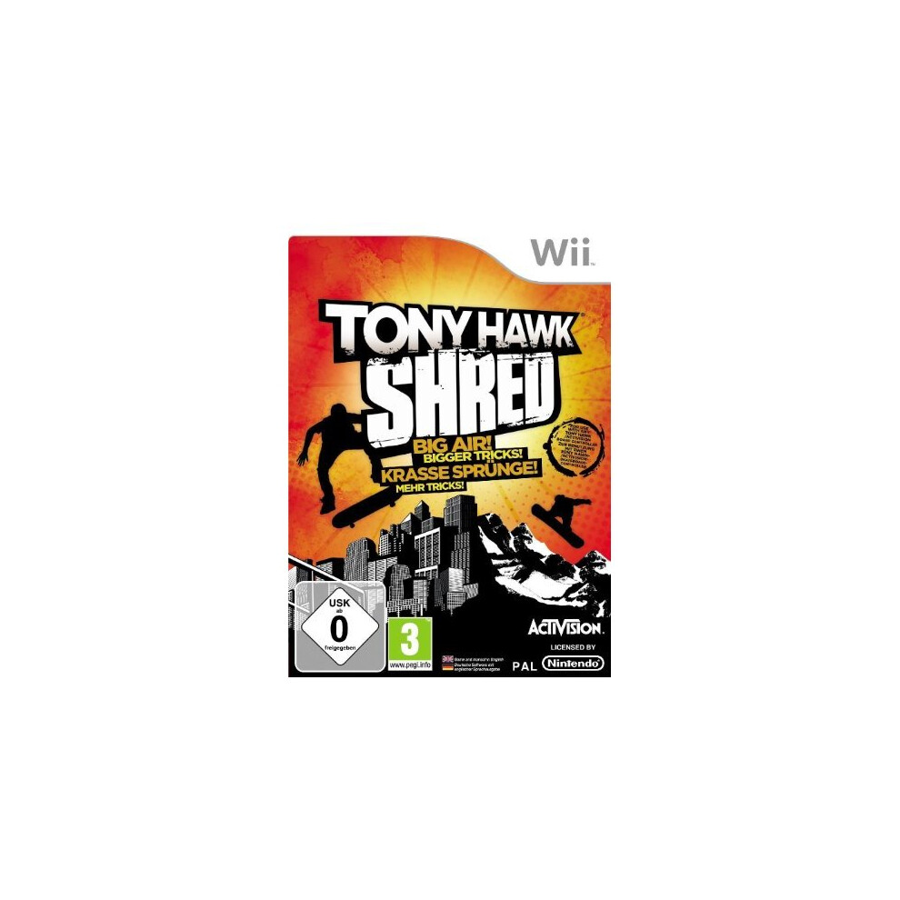 Tony Hawk Shred Only (Nintendo Wii) 5030917089862