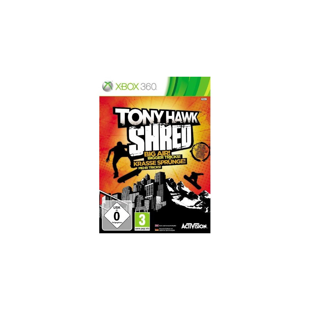 Tony Hawk Shred Only (Xbox 360) 5030917089879