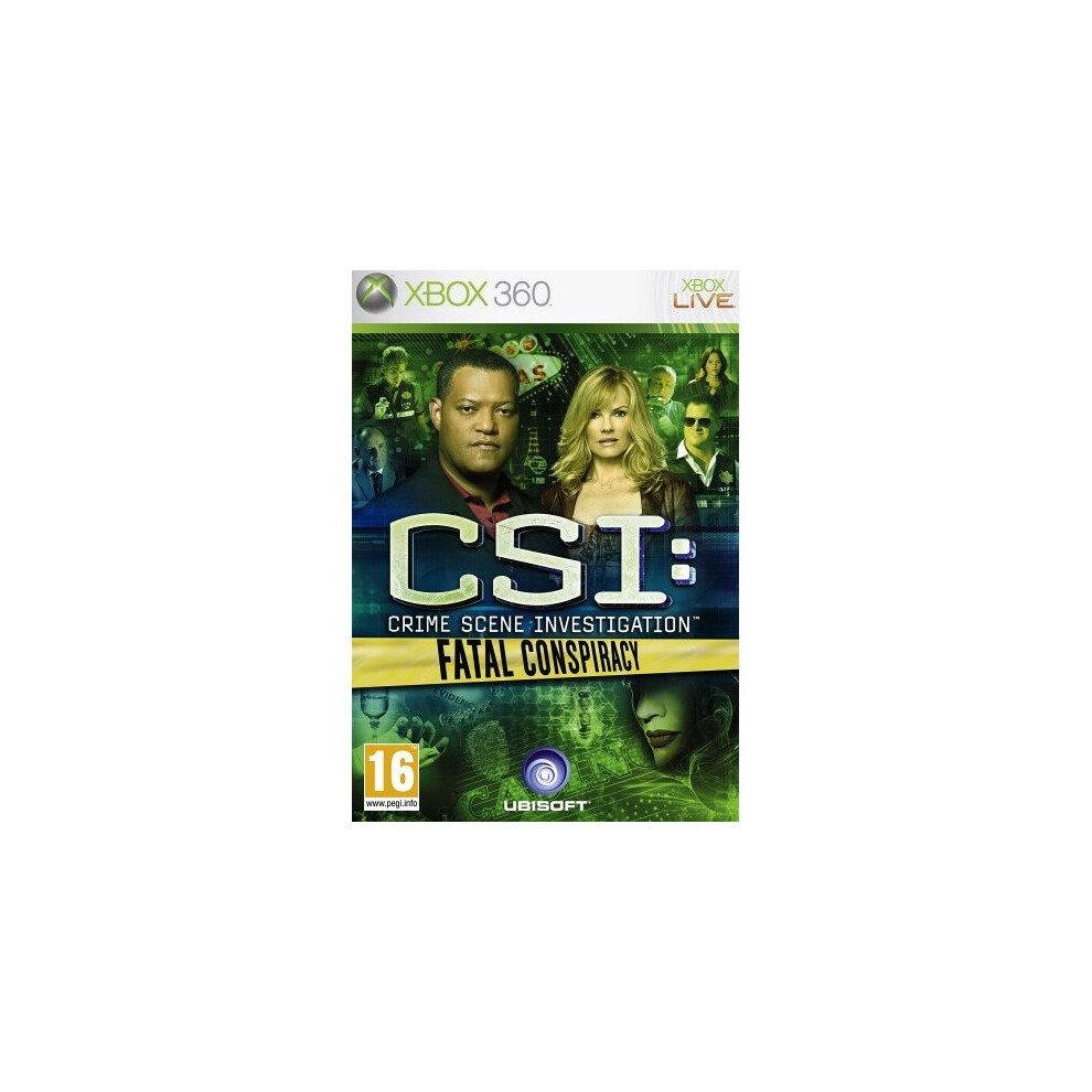 Csi: Fatal Conspiracy (Xbox 360) 3307217935741