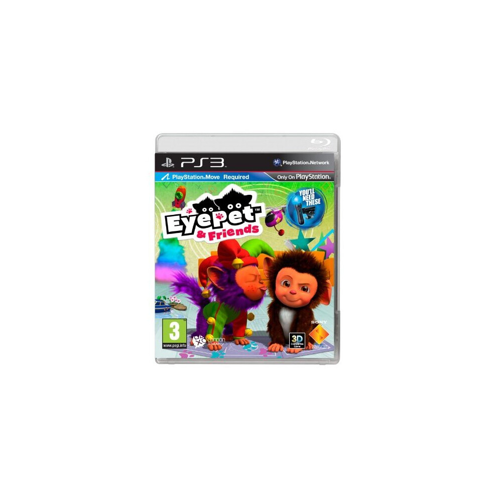 Eyepet And Friends - Move Required (Playstation 3) 711719164197