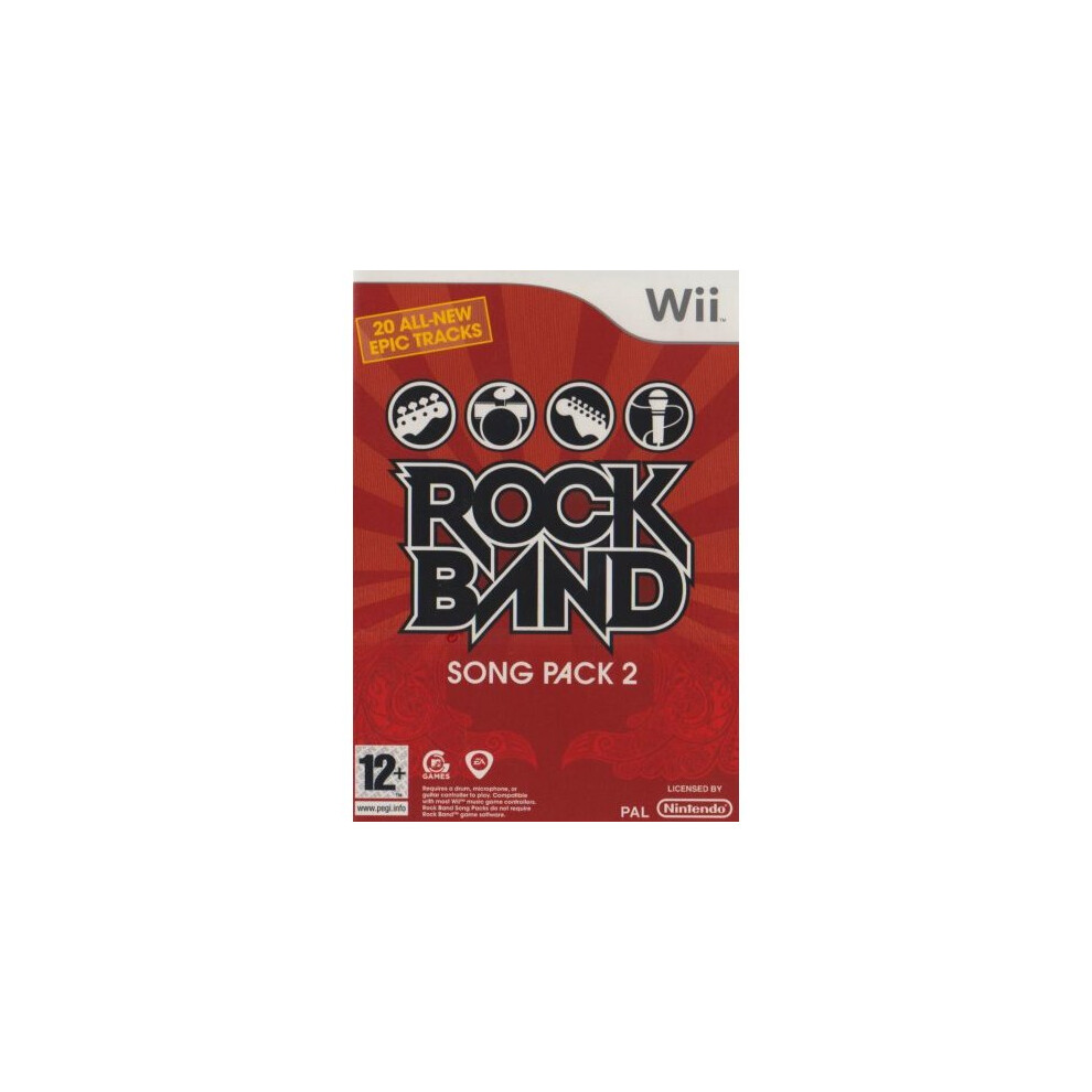 Rockband Song Pack 2 (Nintendo Wii) 5030930069704