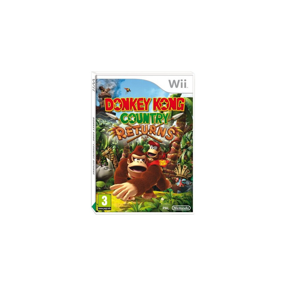 Nintendo Donkey Kong Country Returns (Nintendo Wii)