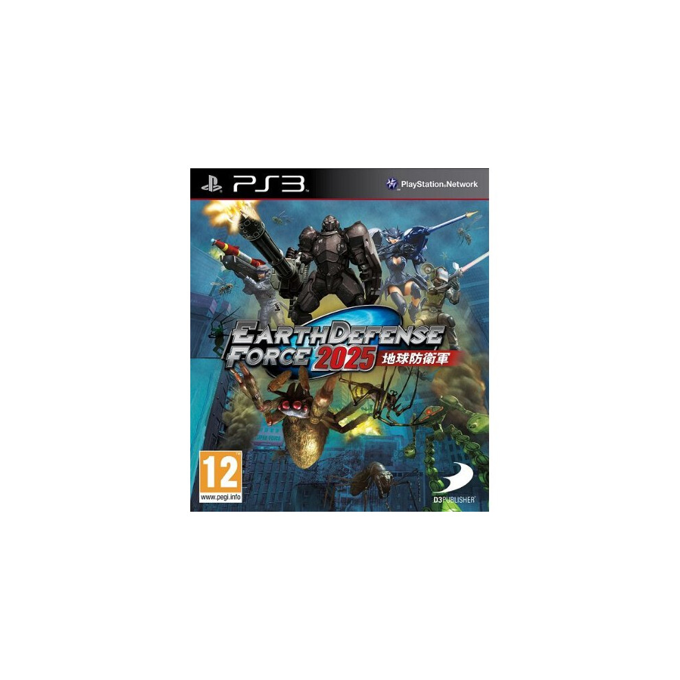 Earth Defence Force 2025 (Playstation 3) 3391891976787