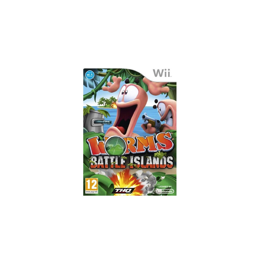 Worms Battle Islands (Nintendo Wii) 4005209141574