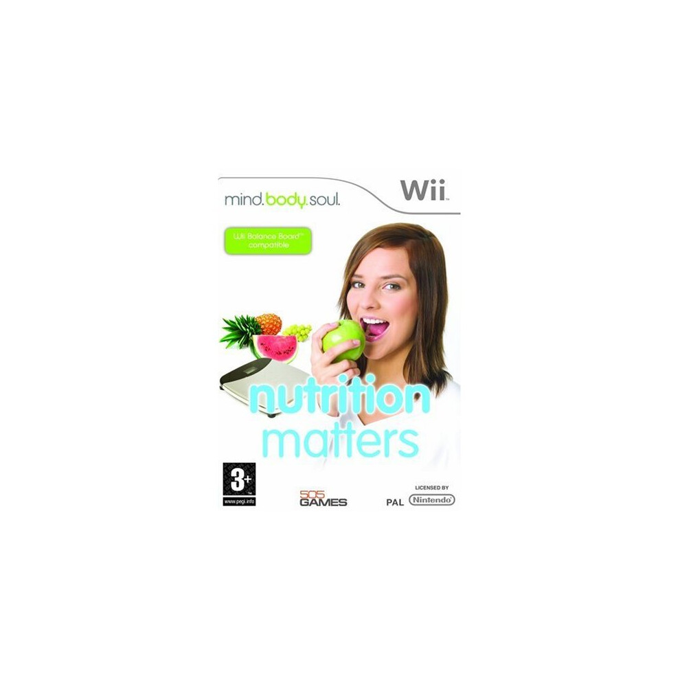 Mind Body And Soul: Nutrition Matters (Nintendo Wii) 8023171019185