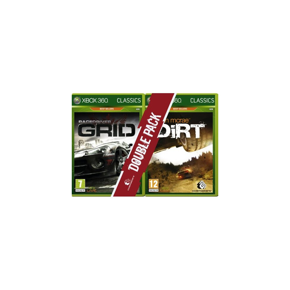 Race Driver Grid And Dirt Double Pack: Classics (Xbox 360) 5024866343335