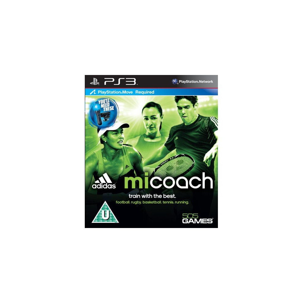 Adidas Micoach - Move Required (Playstation 3) 8023171031149