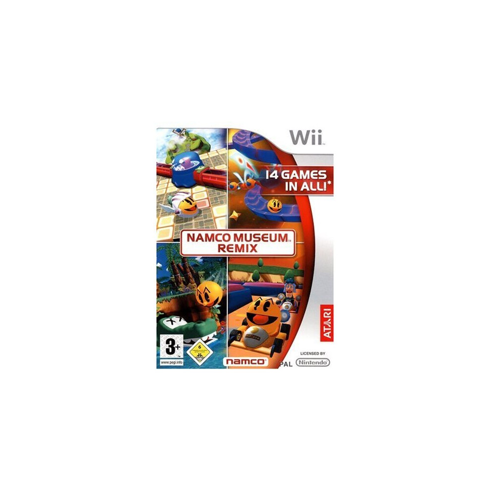 NAMCO Museum: Remix (Nintendo Wii)-image-OPC-PC9JNY-NEW