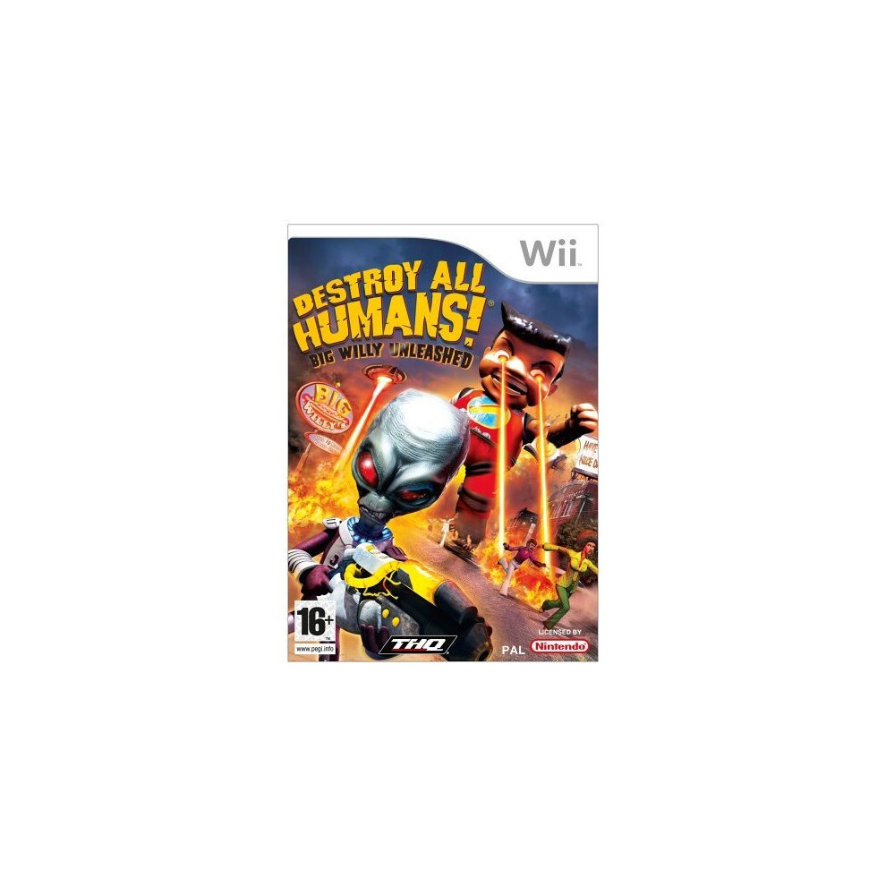 Destroy All Humans! Big Willy Unleashed (Nintendo Wii) (Nintendo Wii)