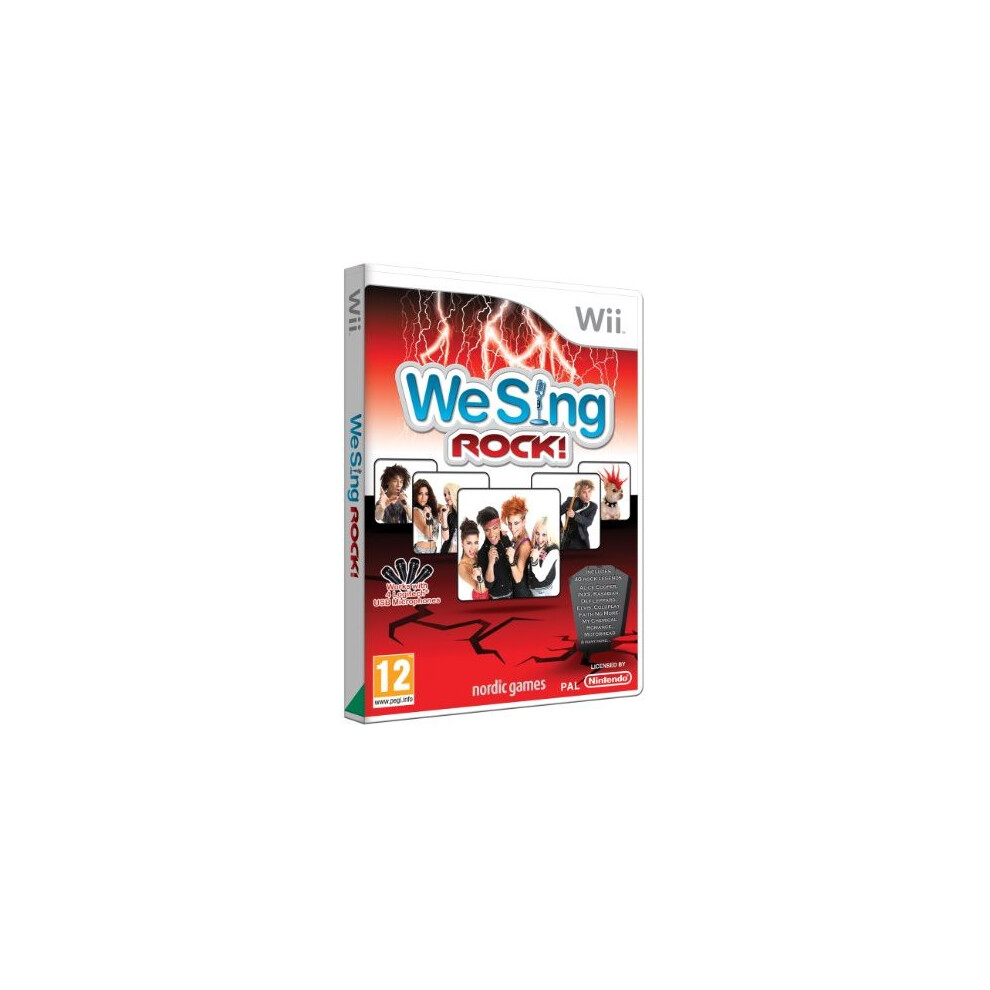 We Sing: Rock (Nintendo Wii) 7340044301309
