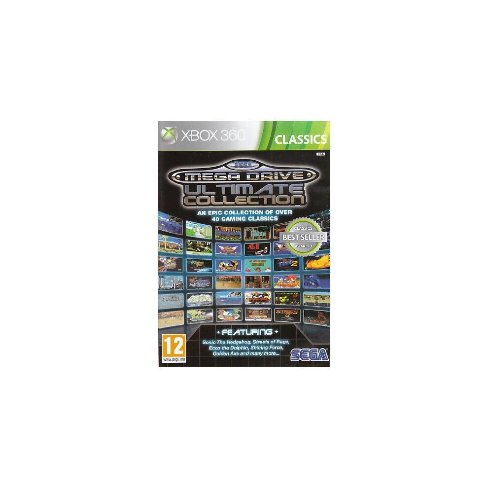 Sega Mega Drive Ultimate Collection Classics(Xbox 360)