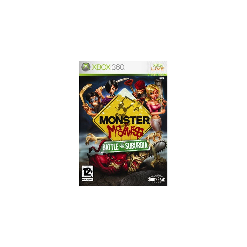 Monster Madness: Battle For Suburbia (Xbox 360) 5060112740930